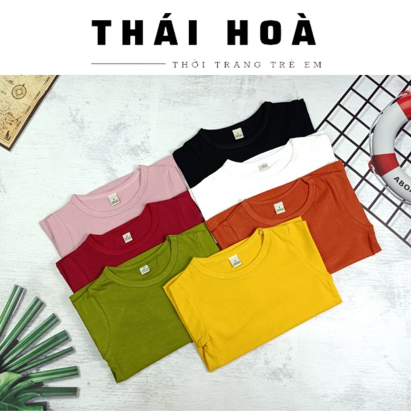 Áo thun dài tay  𝑭𝑳𝑨𝑺𝑯 𝑺𝑨𝑳𝑬  trẻ em cho bé trai và gái 7_19kg chất cotton 4 chiều chuẩn 100%