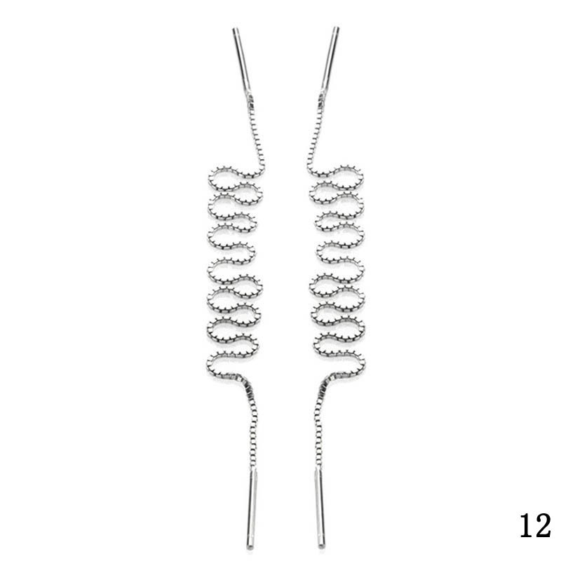 Hoa Tai Dáng Dài Thiết Kế Thanh Lịch Cho Nữ