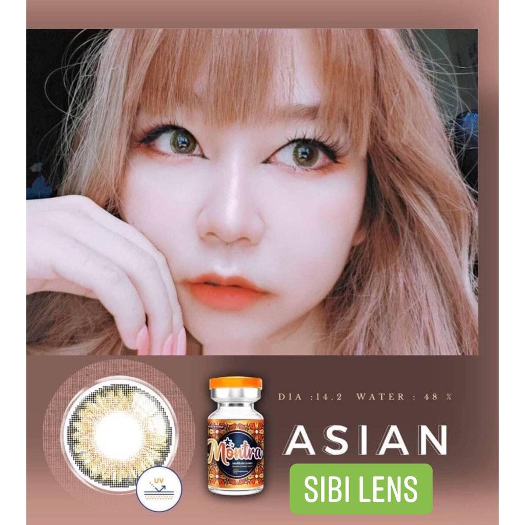 Lens Asian Brown - Lens Chuẩn Thái  - Cam Kết Chính Hãng