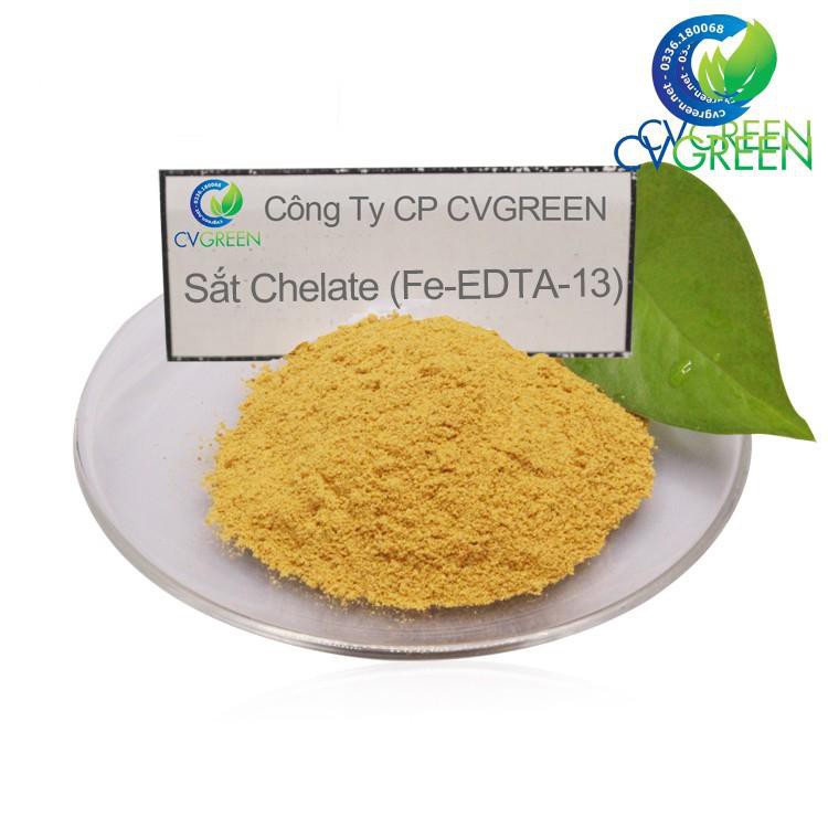  Vi lượng Sắt Chelate (Fe-EDTA-13) tan hoàn toàn trong nước (gói 100g)