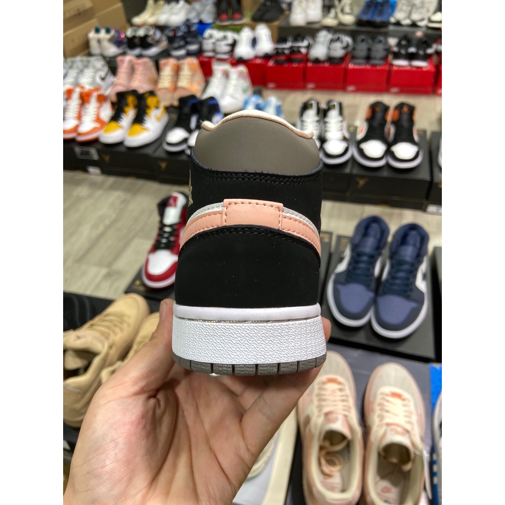 Giày Air Jordan 1 Mid "Apricot Pink Peach Mocha"