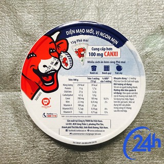 Phô mai Con Bò Cười 8 miếng 120g