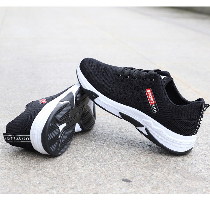 Giày Thể Thao Nam SpiSo KKN màu đen G951 | BigBuy360 - bigbuy360.vn