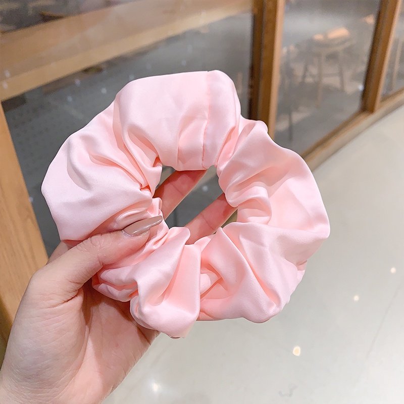 Dây buộc tóc màu sắc Retro chất lượng cao phong cách Hàn Quốc