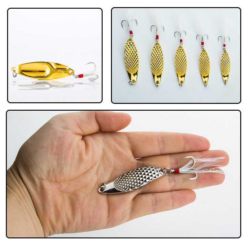 mồi giả câu cá Trolling Lure lưỡi câu cá lóc 1Pcs mồi câu cá trê lăng mồi câu đài mồi giả câu cá biển mồi dụ cá pro z gawky Jig Spoon Lure d1 giả mồi mềm câu cá Slow Jig Metal Jig tinh mùi câu cá tajiki Jig Jigging