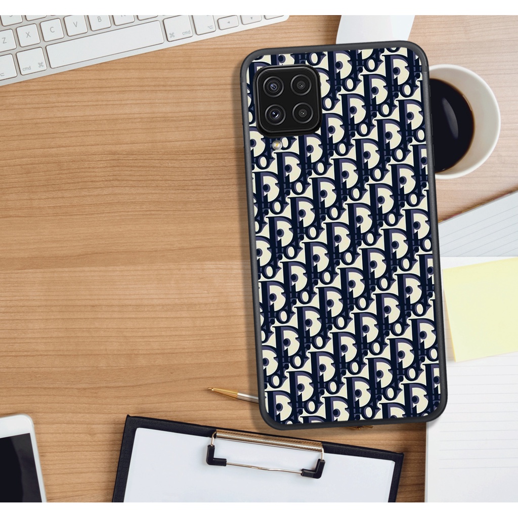 ỐP LƯNG SAMSUNG A12 - A22 4G - A22 5G - M32, IN HÌNH LÔ GÔ DI-OR ĐẸP, CHẤT, PHONG CÁCH..