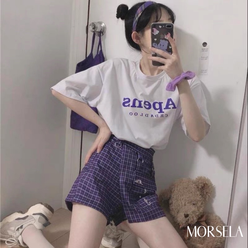 Áo croptop rộng tay lỡ ASPEN cá tính dành cho nữ - Morsela