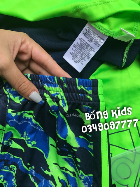 Bộ Thể Thao Bé Trai 3 Sọc Nõn Chuối