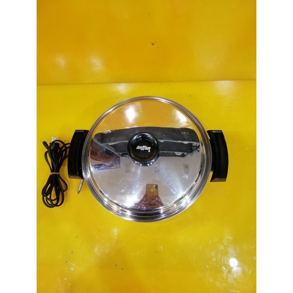 Bếp lẩu điện nội địa Nhật inox Mỹ, size 28cm, cao 6cm