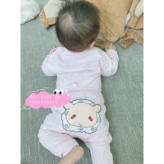 Bộ catter cài vai cho bé sơ sinh