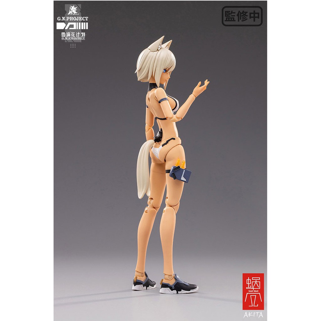 Mô Hình Ráp Sẵn GN Project Wolf 001 ver. Muzugi Bikini Set (Snail Shell)