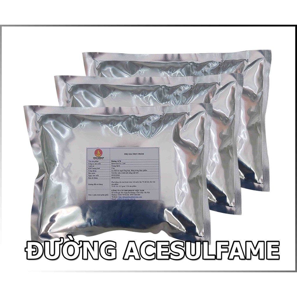 phụ gia tạo ngọt đường ACK tạo vị ngọt ngon