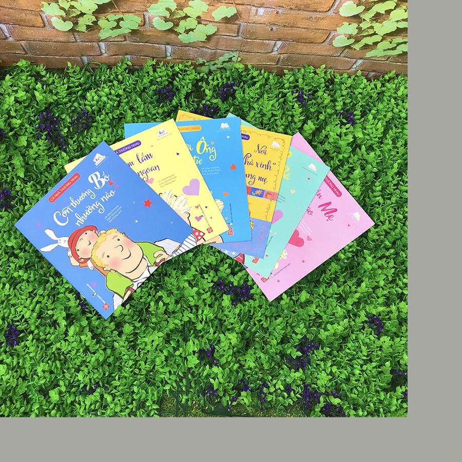 Sách - Ehon Cả nhà thương nhau (Bộ 6 quyển) - Thanh Hà Books HCM