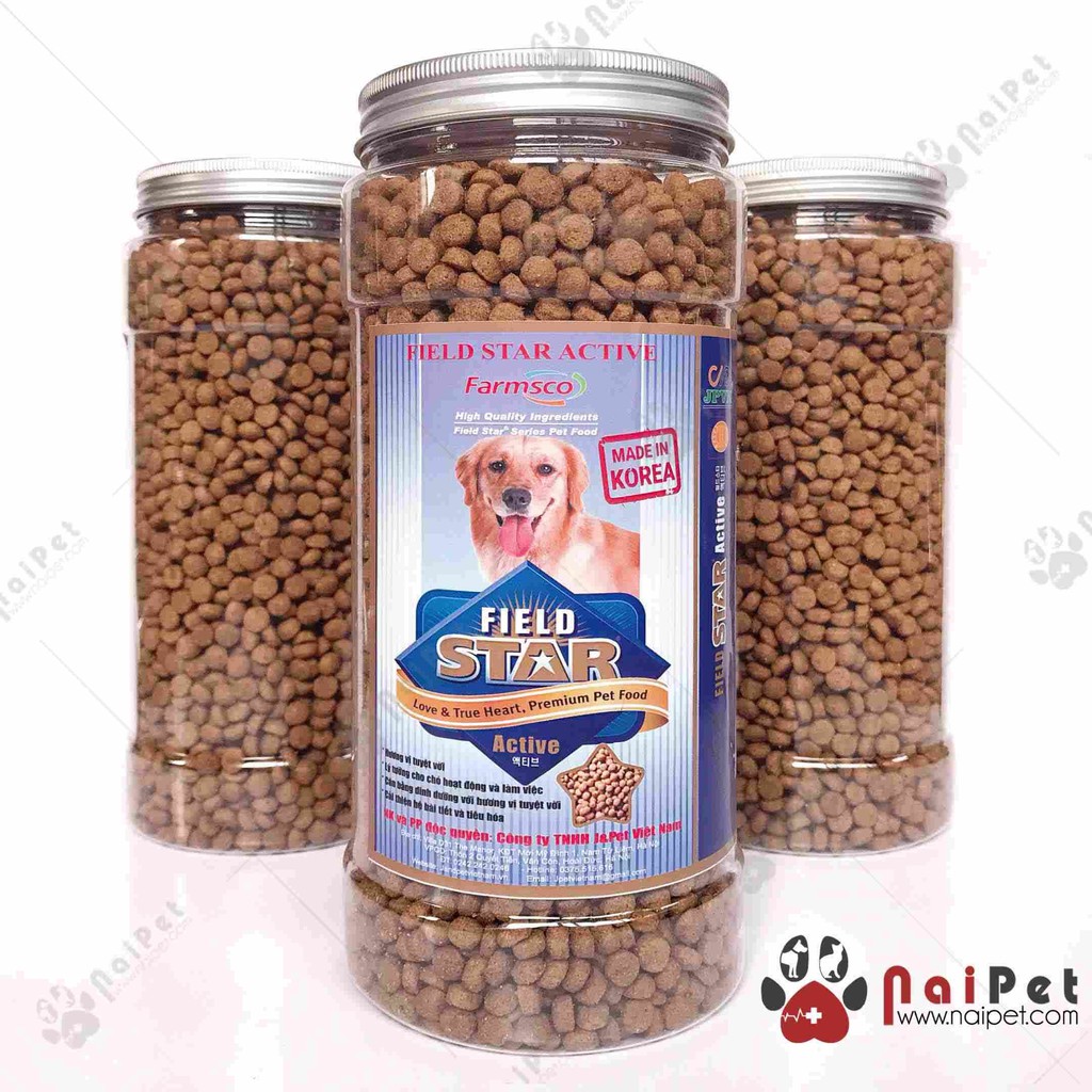 Thức Ăn Hỗn Hợp Dành Cho Chó Field Star Active Hộp 700g
