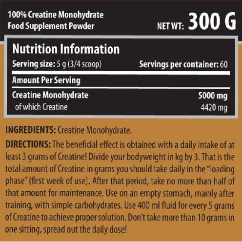 | Scitec Creatine Monohydrate Tăng Năng Lượng Sức Mạnh 300g - Chính Hãng - Muscle Fitness