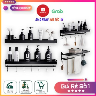 Kệ để đồ nhà tắm, kệ để đồ mĩ phẩm nhà tắm bằng nhôm cao cấp tiện dụng, đa năng