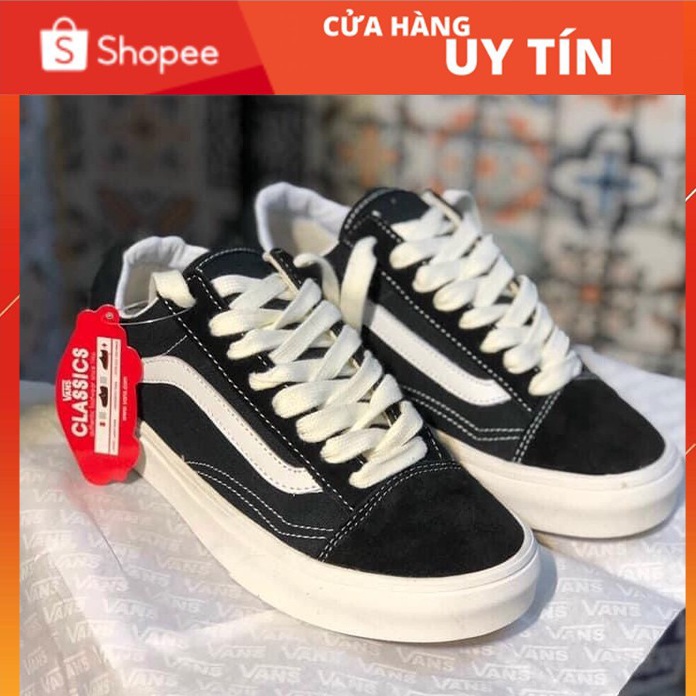 Giày Vans OLD SKOOL ĐEN (Full box + bill)