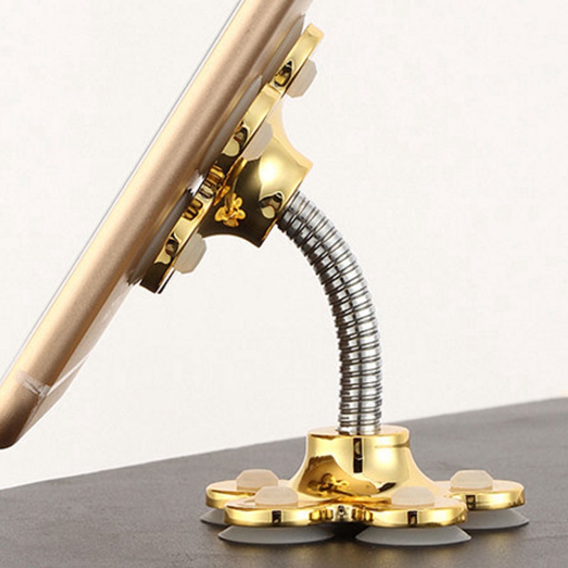 Giá đỡ điện thoại trên xe thiết kế cốc hút có hai mặt đa năng