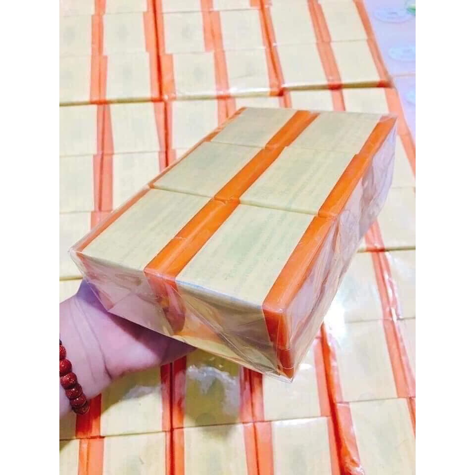 LỐC 12 SOAP NGHỆ CAM THÁI LAN