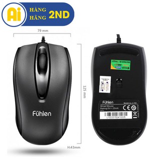 Chuột máy tính chơi game fuhlen l102 / chính hãng đã qua sử dụng