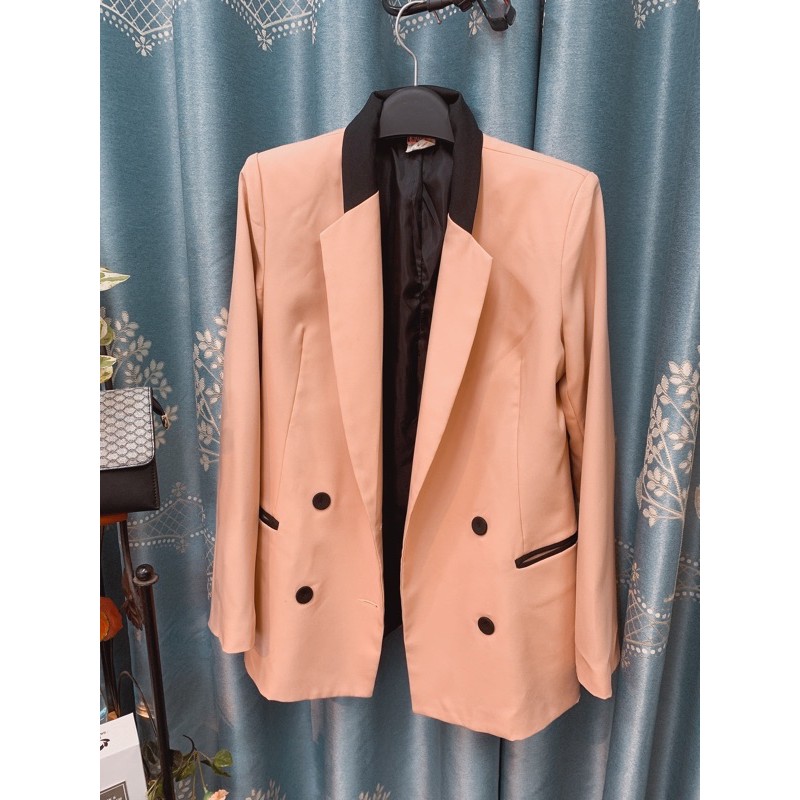 [ Áo Vest Nữ Hàn Quốc, Áo Blazer Chất Ka ki Bóng Đep Mềm Mại Phù Hợp Cho Đi Làm Hoặc Đi Chơi