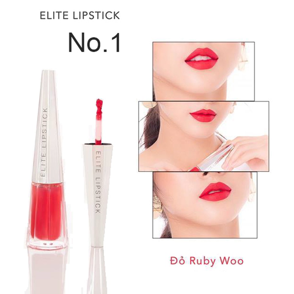 {FREE SHIP TOÀN QUỐC} Son kim cương Elite lipstick giá tốt trong 3 ngày. Son kem bền màu chính hãng. Kendo Shop