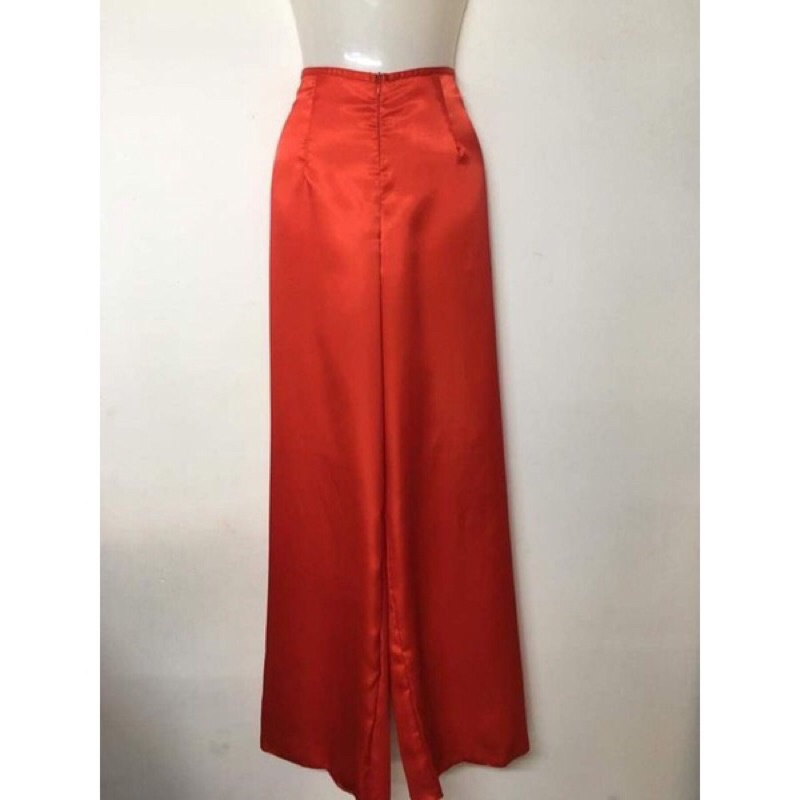 Quần áo dài phi bóng L xanh