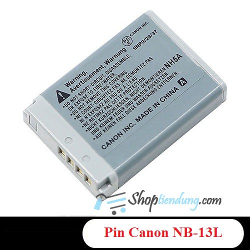 Pin Canon NB-13L cho G7X, G7X II, G9X, SX620HS
