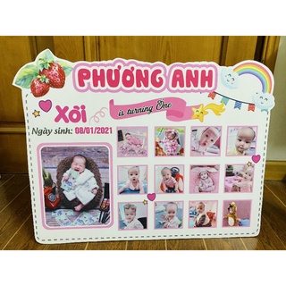 Khung ảnh tên bé