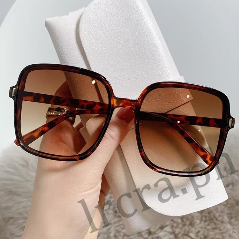 Kính Mát Gọng Vuông Màu gradient Chống Tia uv Thời Trang