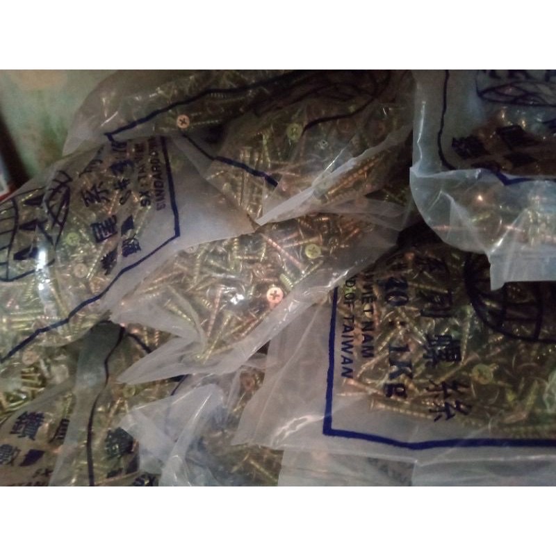 1kg vít bắt gỗ , bắt thạch cao màu vàng