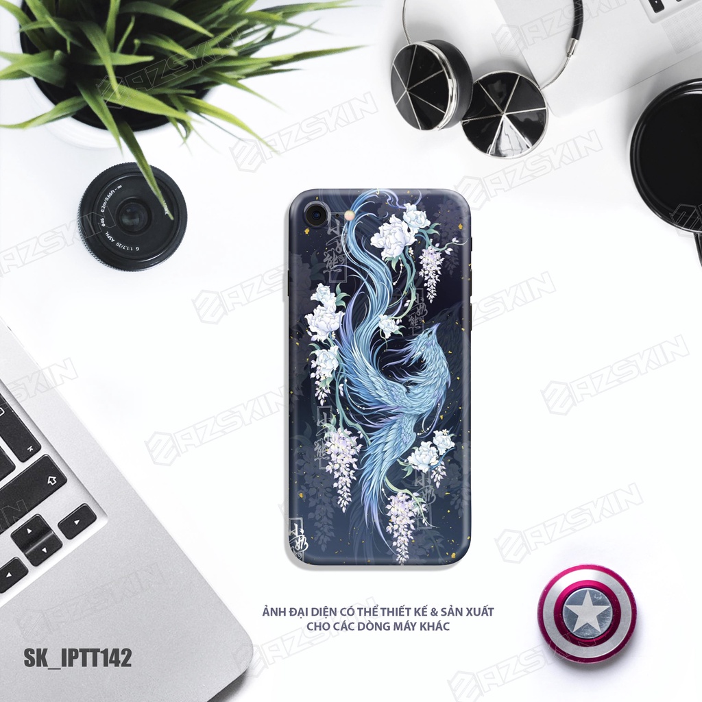 Miếng Dán Skin Độc Lạ Dành Cho IPhone 7 - 14 Pro Max |SK_IPHTT142| Chất Liệu Nhập Khẩu, Khuôn Cắt CNC Dán Full Lưng Viền