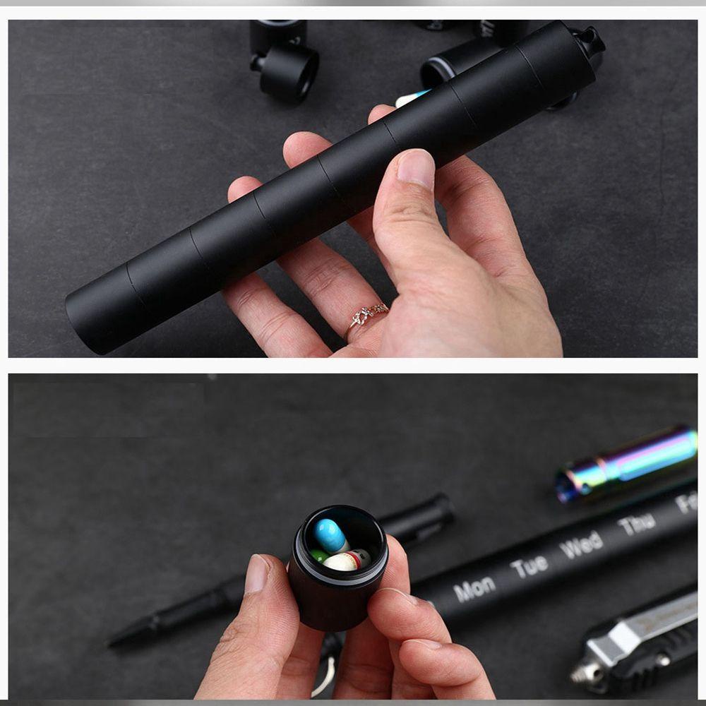 MUVAKO Bình Đựng Nước Mini Bằng Hợp Kim Nhôm Chống Thấm Nước Tiện Dụng Mang Theo Cắm Trại