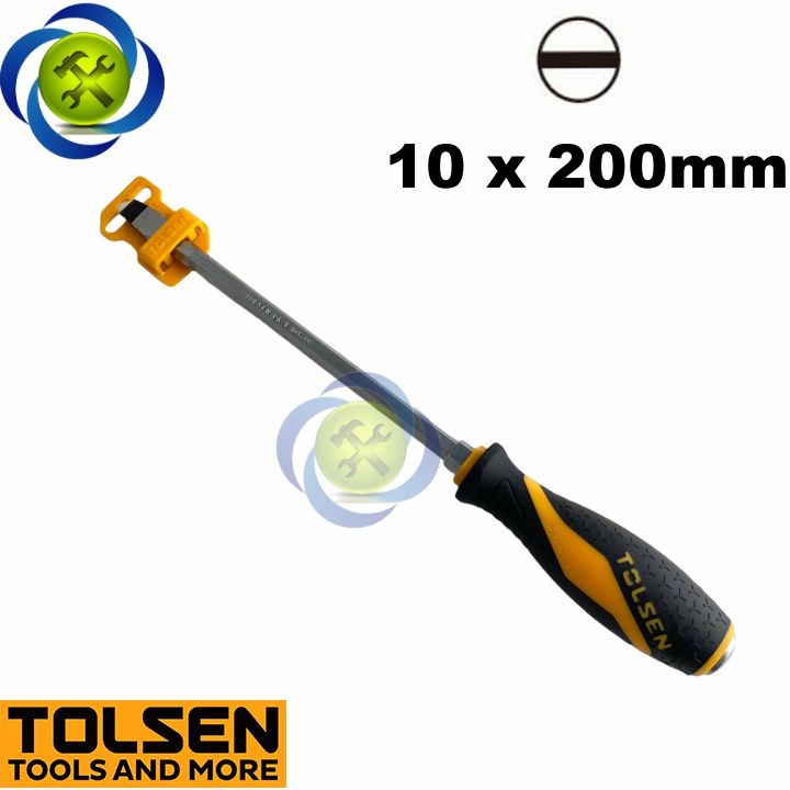 Vít dẹp đóng Tolsen 20119 kích thước1.6mm x10mm x 200mm