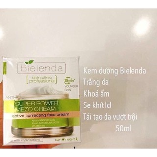 Kem dưỡng da Bielenda xanh lá cho da dầu mụn