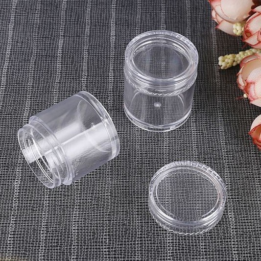 Hủ Đựng Kem ❤ TRÙM SỈ ❤ Hũ nhựa thân cao 10g chiết mỹ phẩm , phụ kiện du lịch
