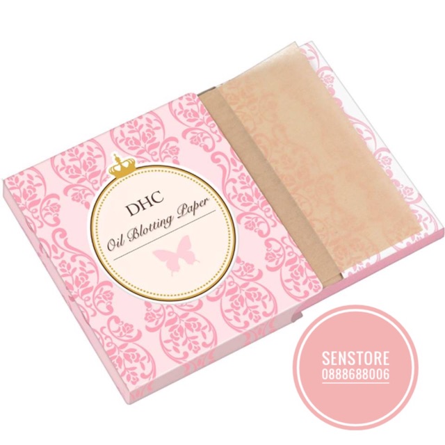 GIẤY THẤM DẦU DHC OIL BLOTTING PAPER (100pc)