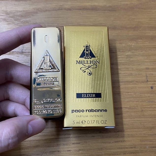 Nước Hoa Nam mini Paco Rabanne 1 MILLION Elixir Parfum Intense 5ml EDP Chính Hãng France - Hàng Pháp
