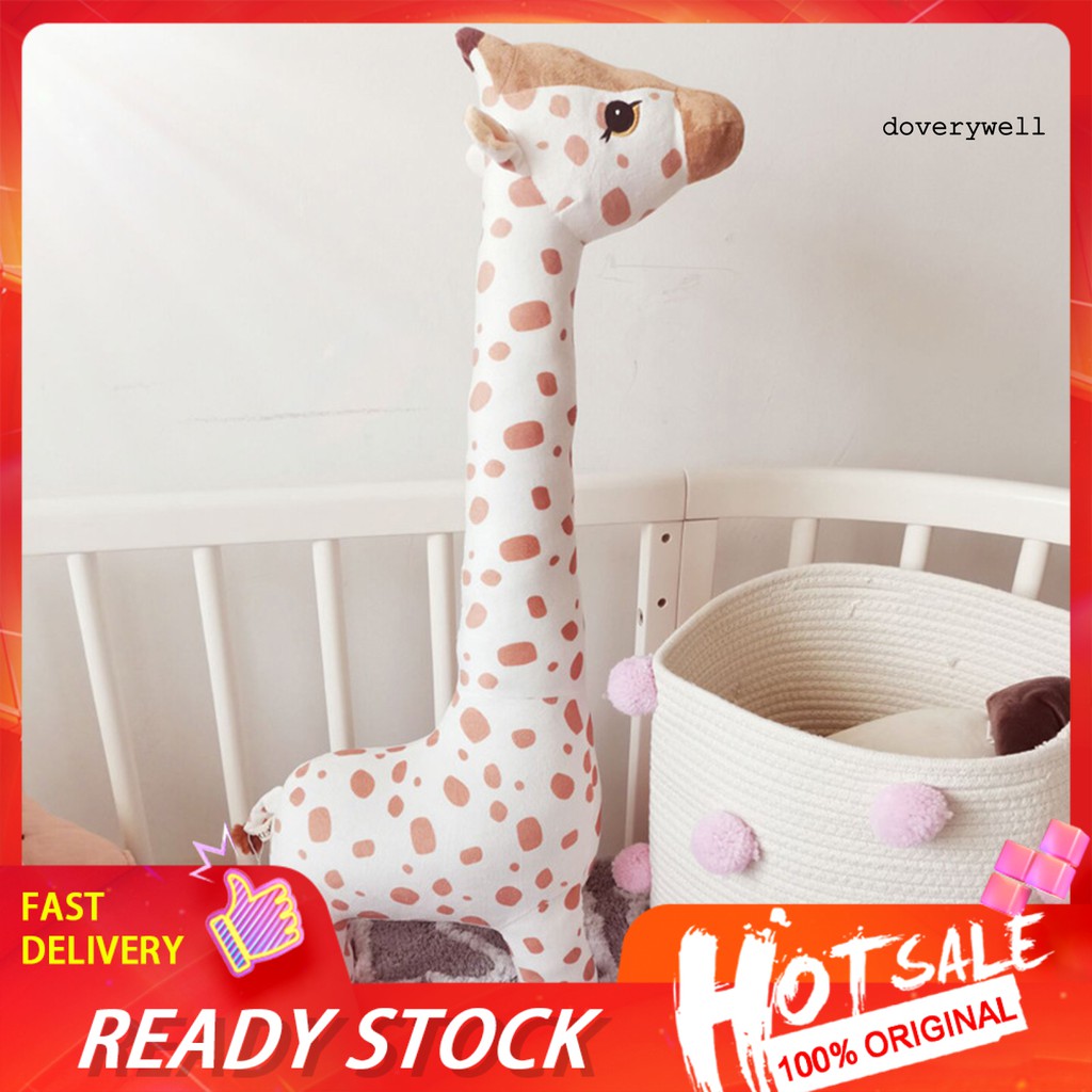 Thú Nhồi Bông Hình Hươu Cao Cổ Hoạt Hình Cho Bé