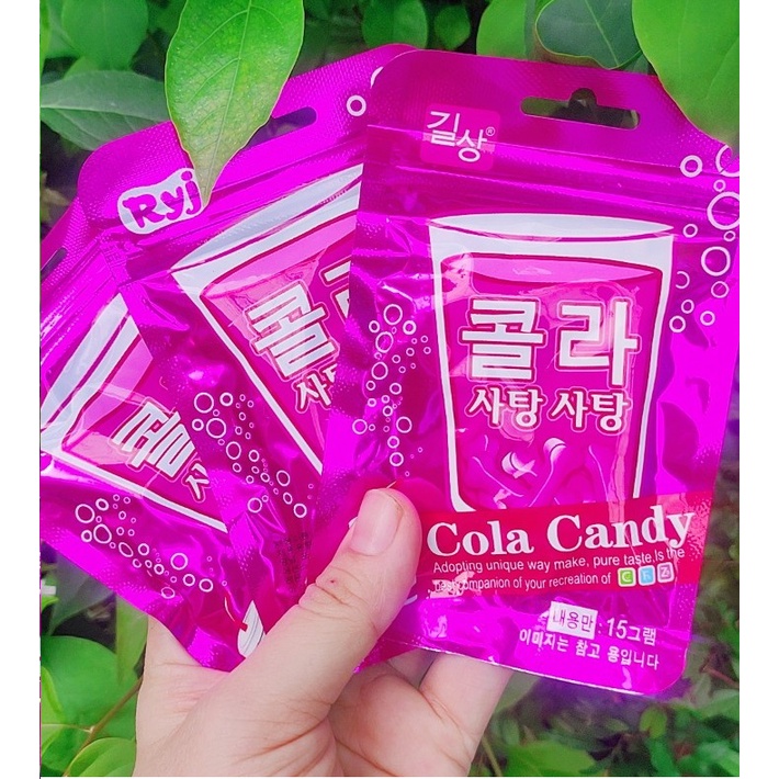 1 bịt Kẹo Xương Cola Candy Hàn Quốc