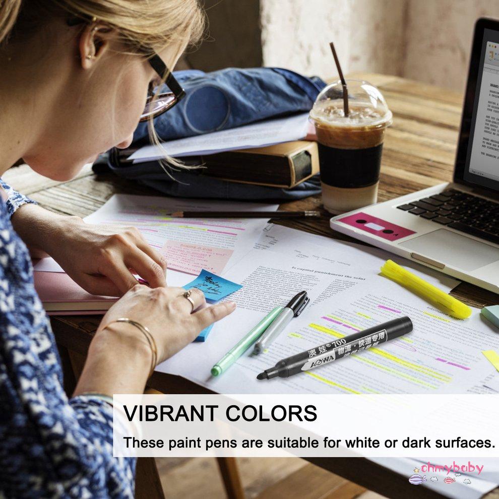 Bút đánh dấu Sơn vĩnh viễn Loại không thấm nước Bút lông khô nhanh [8/17]