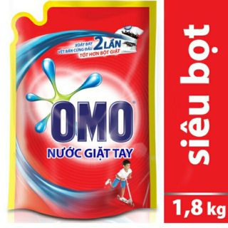 NƯỚC GIẶT OMO GIẶT TAY SIÊU BỌT 1.8KG
