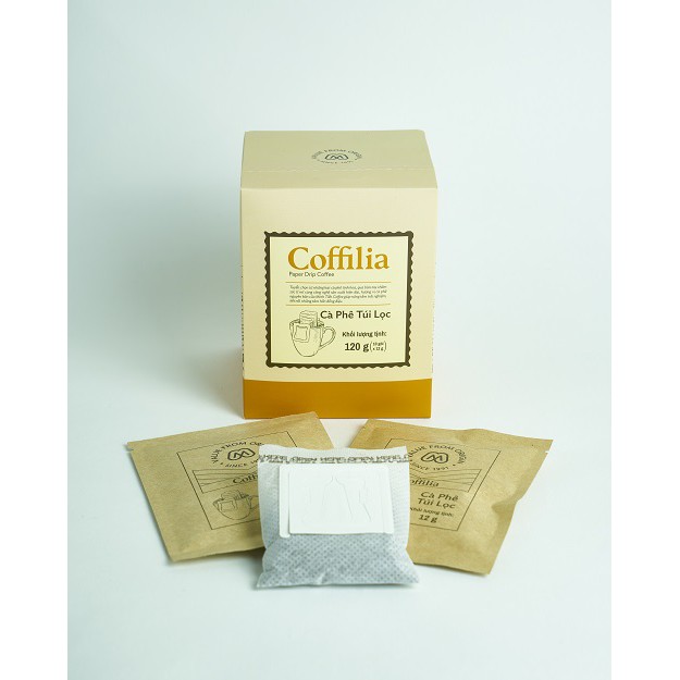 [MUA 2 TẶNG 1]Cà phê túi lọc Coffila 120g (10 gói x12g) | BigBuy360 - bigbuy360.vn