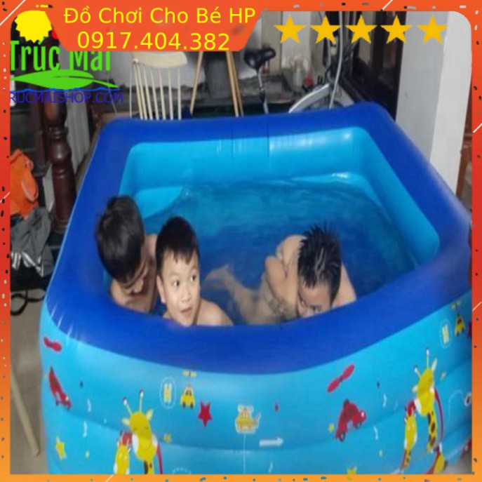 [SIÊU SALE] Bể bơi ba tầng đáy chống trượt hàng chuẩn công ty ✅  Đồ Chơi Trẻ Em HP