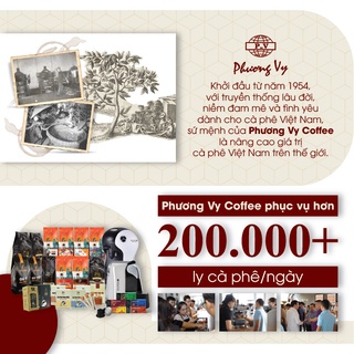 Cà Phê Gu Nguyên Chất HEALTHY COFFEE 500g [Bộ 2 Gói 500gr Tặng Phin Nhôm Phương Vy Coffee]