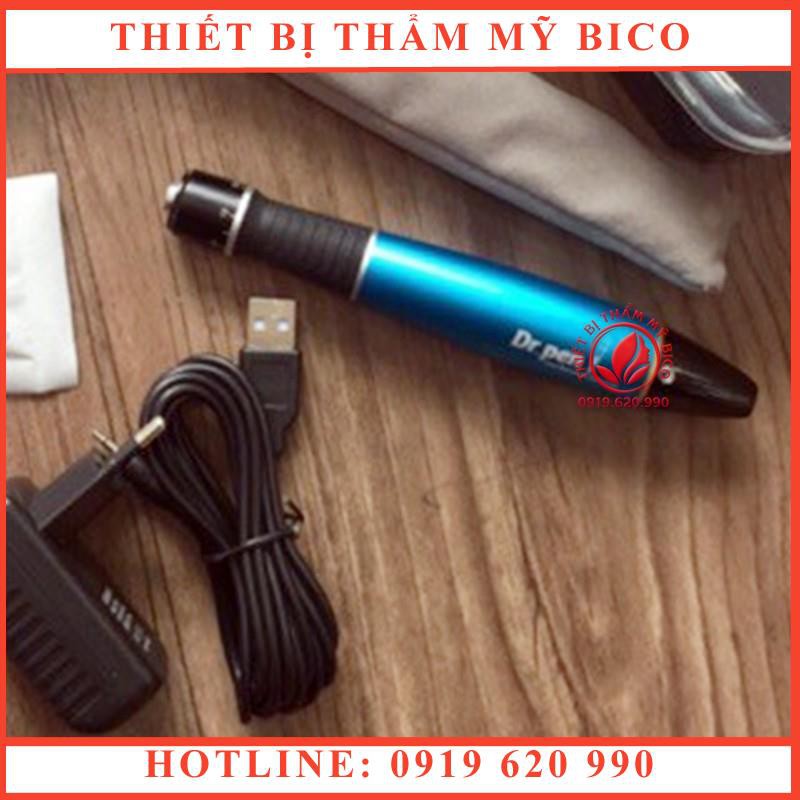 Máy Phi Kim Dr Pen A1 Tích Điện Dòng Cao Cấp Chỉnh Kim Trị Sẹo 3.0mm - Thiết Bị Thẩm Mỹ BICO