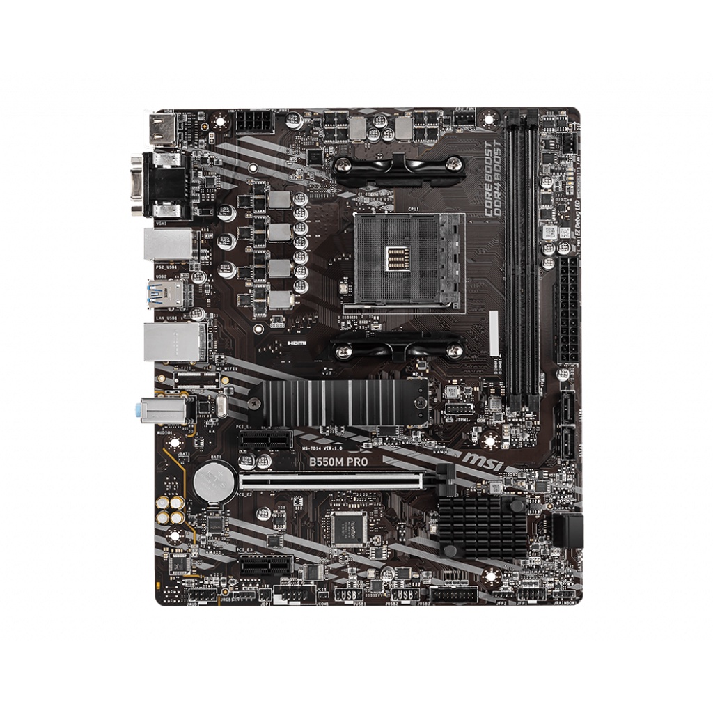 Bo Mạch Chủ - Mainboard MSI B550M Pro - Hàng Chính Hãng