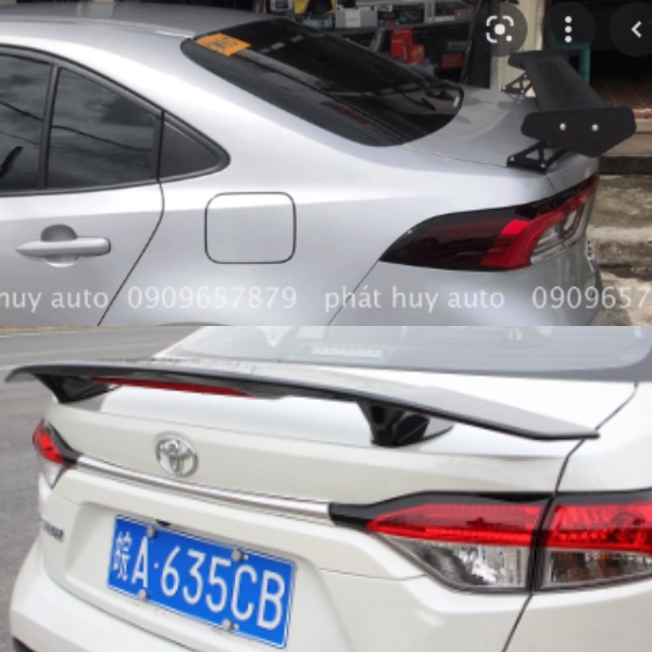 Đuôi gió,Đuôi Cá,Cánh Gió thể thao cao lắp cho dòng xe Sedan HÀNG LOẠI 1 Cao Cấp