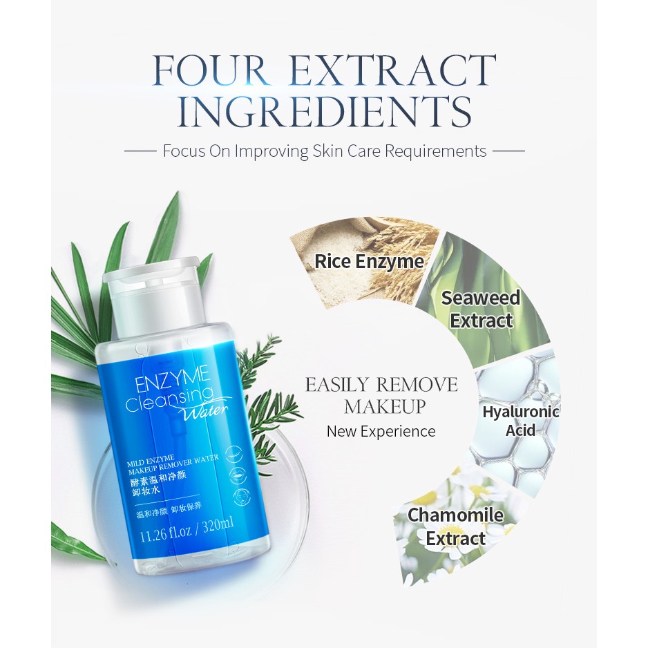 Nước tẩy trang Fenyi với enzyme nhẹ giữ nước kiểm soát nhờn 320ml | BigBuy360 - bigbuy360.vn