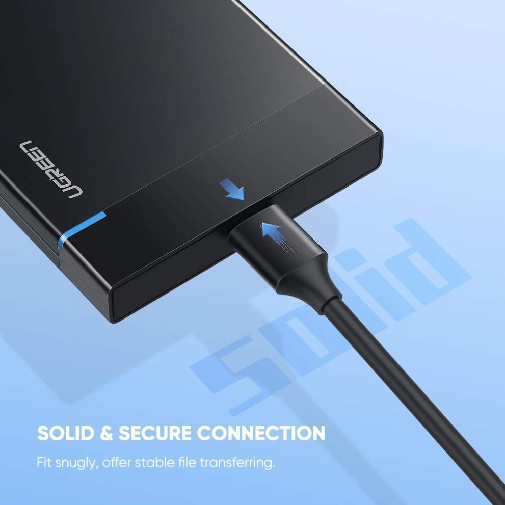 UGREEN 20103  - Cáp USB type C sang Micro B dài 1m, tốc độ truyền dữ liệu nhanh - Màu Đen ✔HÀNG CHÍNH HÃNG ✔